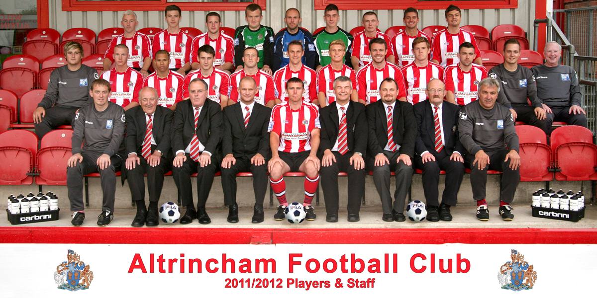 Altrincham FC Official Web Site, Altrincham FC Playing Squad, 2010-11